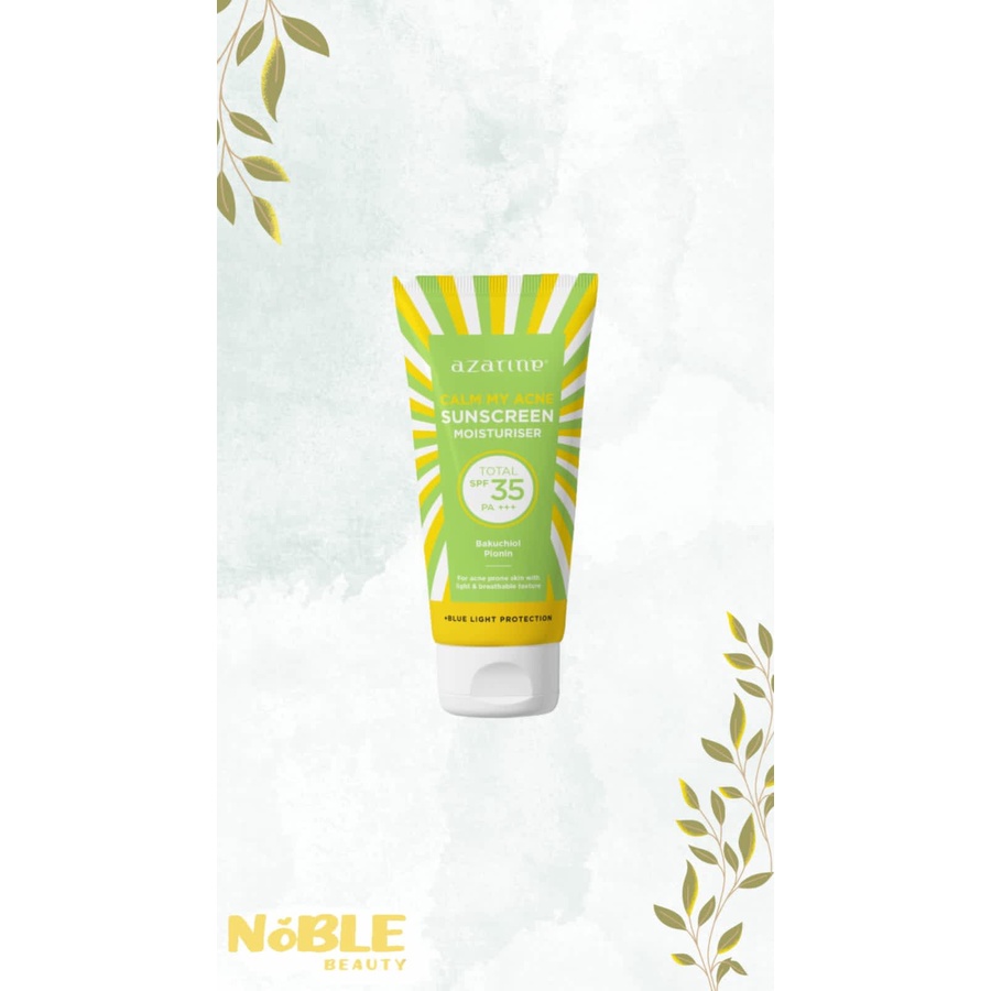 Azarine calm my acne sunscreen