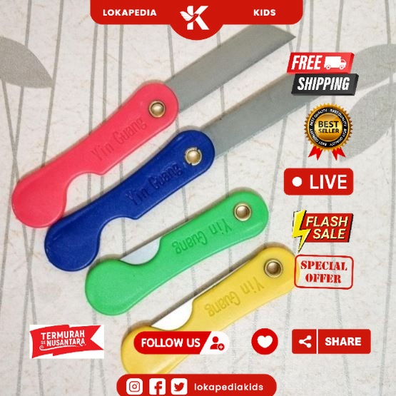 

CUTTER LIPAT / PISAU SILET LIPAT MURAH (PCS)