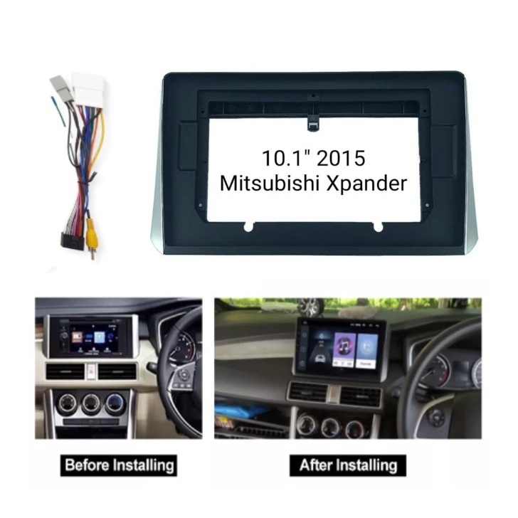 Frame Headunit Android 10 inch Mitsubishi Xpander new livina 2015 Merek Yongxing