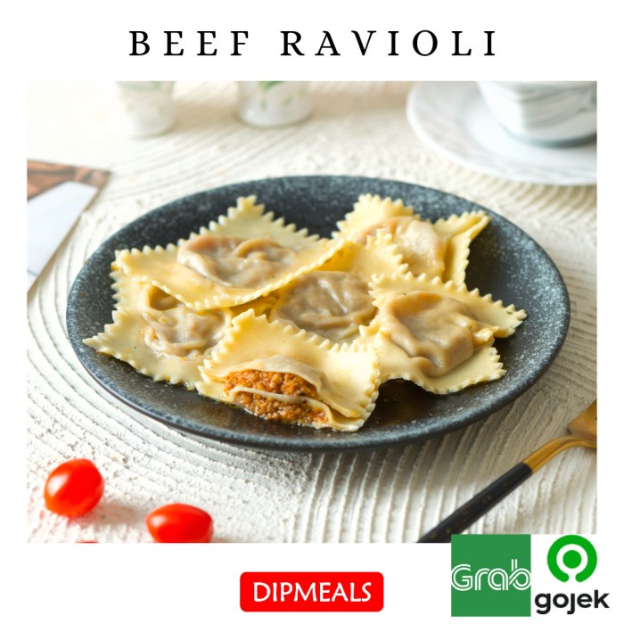 

BEST SELLER- BEEF RAVIOLI