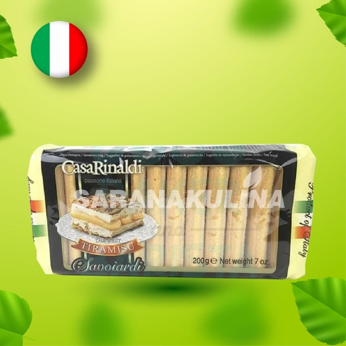 

CASA RINALDI TIRAMISU SAVOIARDI 200gr