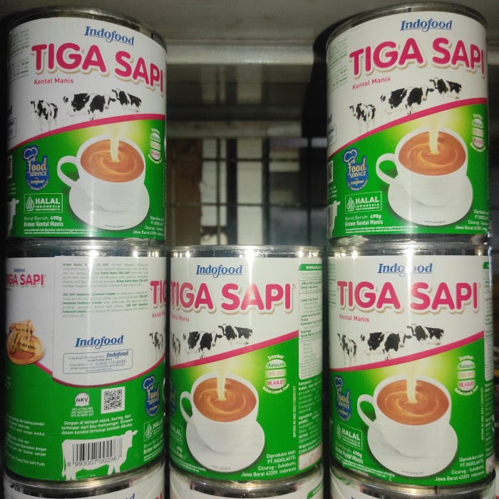 

Susu SKM Tiga Sapi 490gr