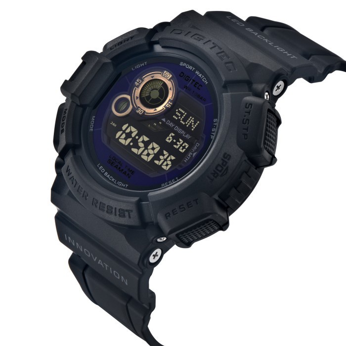 DIGITEC Jam Tangan Digital Pria DG-5028T Water Resist - BGO-4B