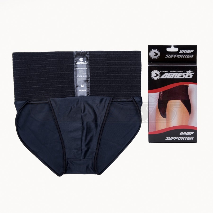 Agnesis Brief Supporter - Celana Hernia - Celana Dalam Sport - Korset olahraga Pria