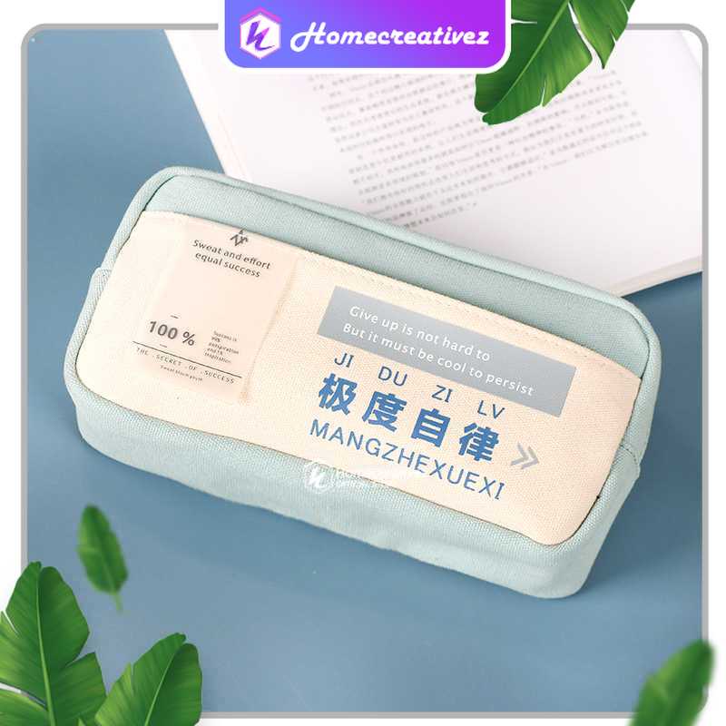 

KIDOJI Tempat Pensil Pulpen Pecil Case Pouch School Stationery - K15