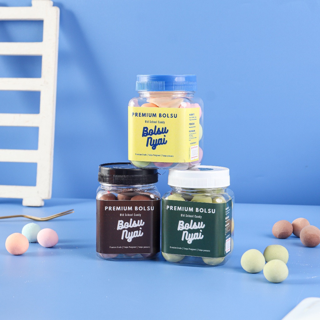 

(FLASHSALE) TRIPLE MIX BOLSU by Nyai (Rainbow,Choco,Matcha)