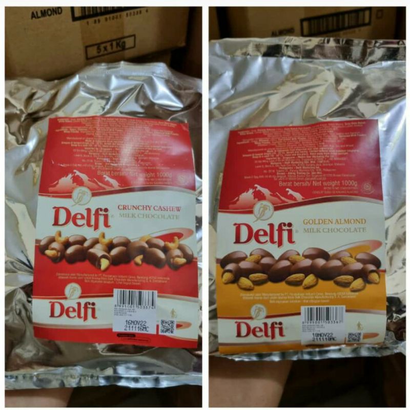 

Cokelat Delfi almond dan mede