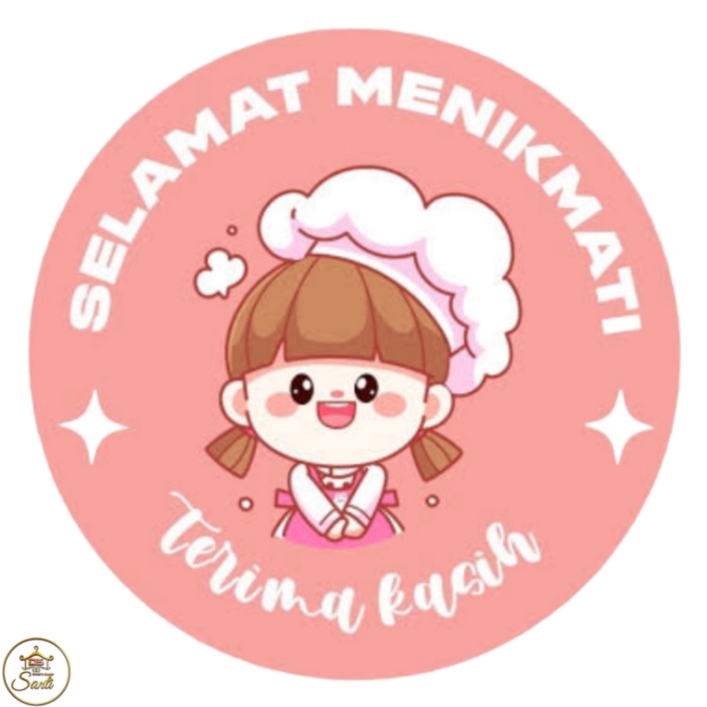 

STICKER SELAMAT MENIKMATI 1 ROLL ISI 500PC LABEL SELAMAT MENIKMATI