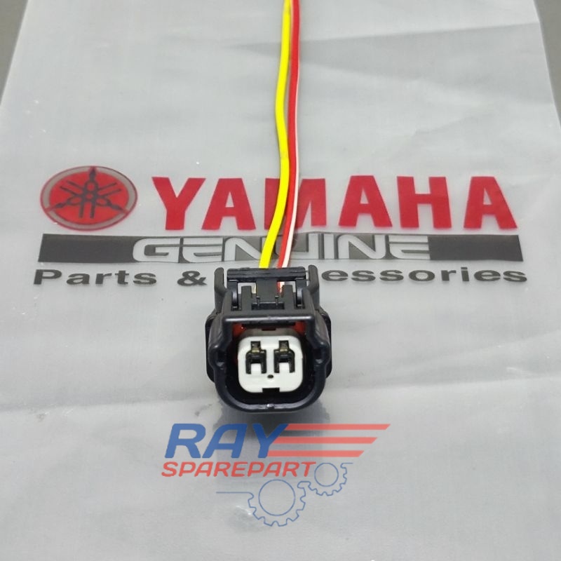 SOKET KABEL INJEKTOR YAMAHA NMAX AEROX MIO SOUL GT FINO 125 DLL ORIGINAL
