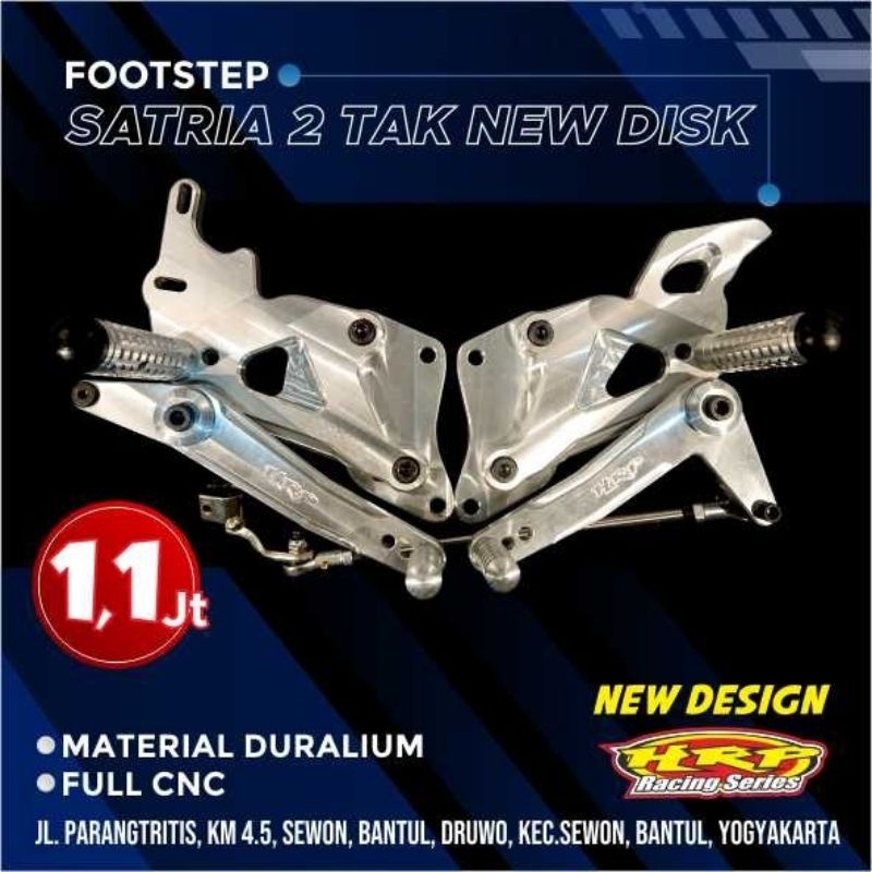 HRP Footstep Underbone Satria 2T (DISC)