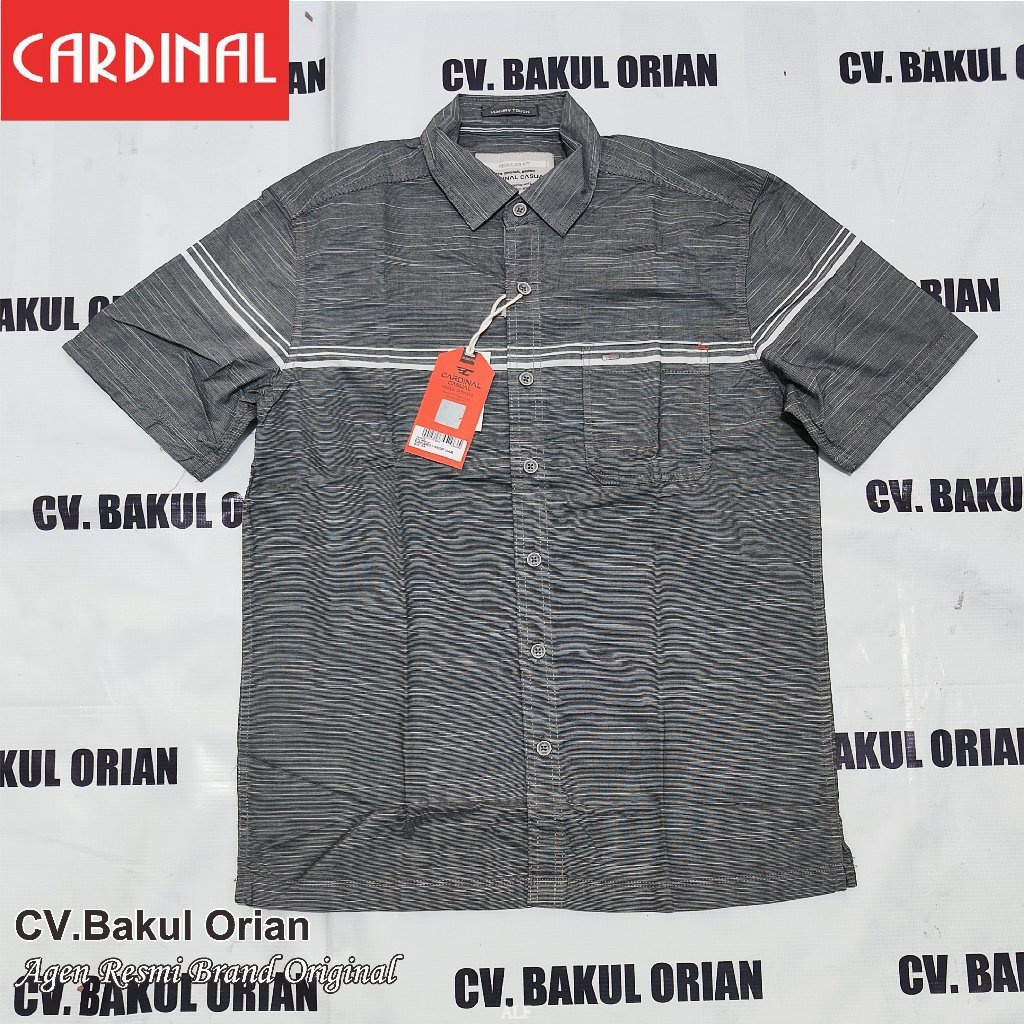 Kemeja Pria Baju Cowok Cardinal Original - EAKAR01480P ALF