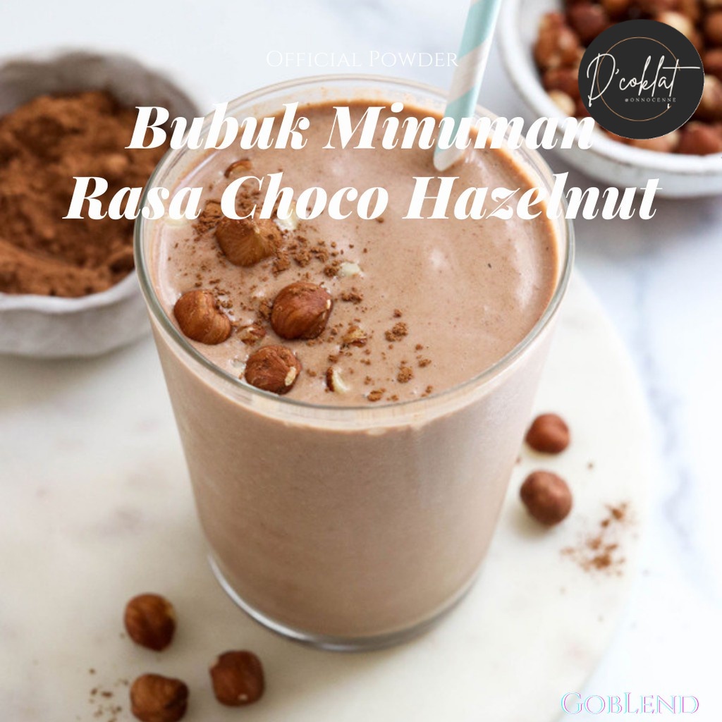 

Bubuk Choco Hazelnut/Powder Rasa Choco Hazelnut/Bubuk Minuman Nyoklat 1 Kg