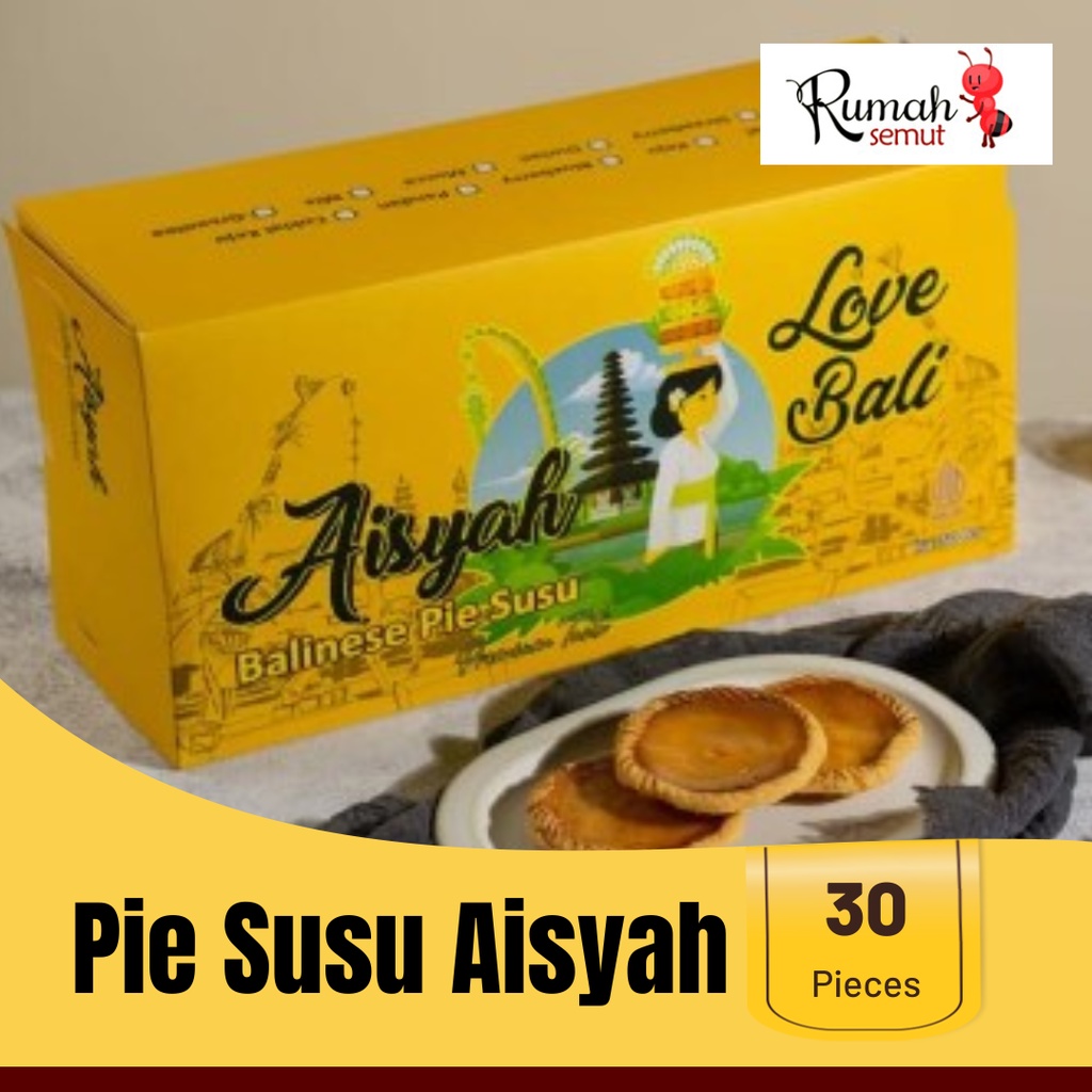 

Pie Susu Aisyah Asli Oleh Oleh Khas Bali 30 Pcs