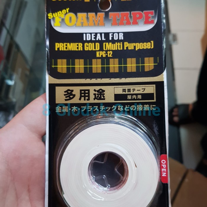 

Double Tape 3M Heavy Duty / Super Foam Tape 3M Premier Gold KPG-12