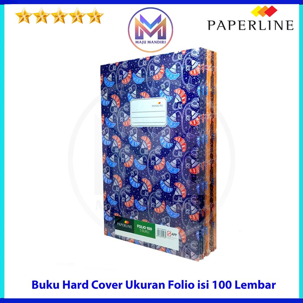 

Buku Hard Cover Paperline Folio Isi 100 Lembar / Buku Akuntansi