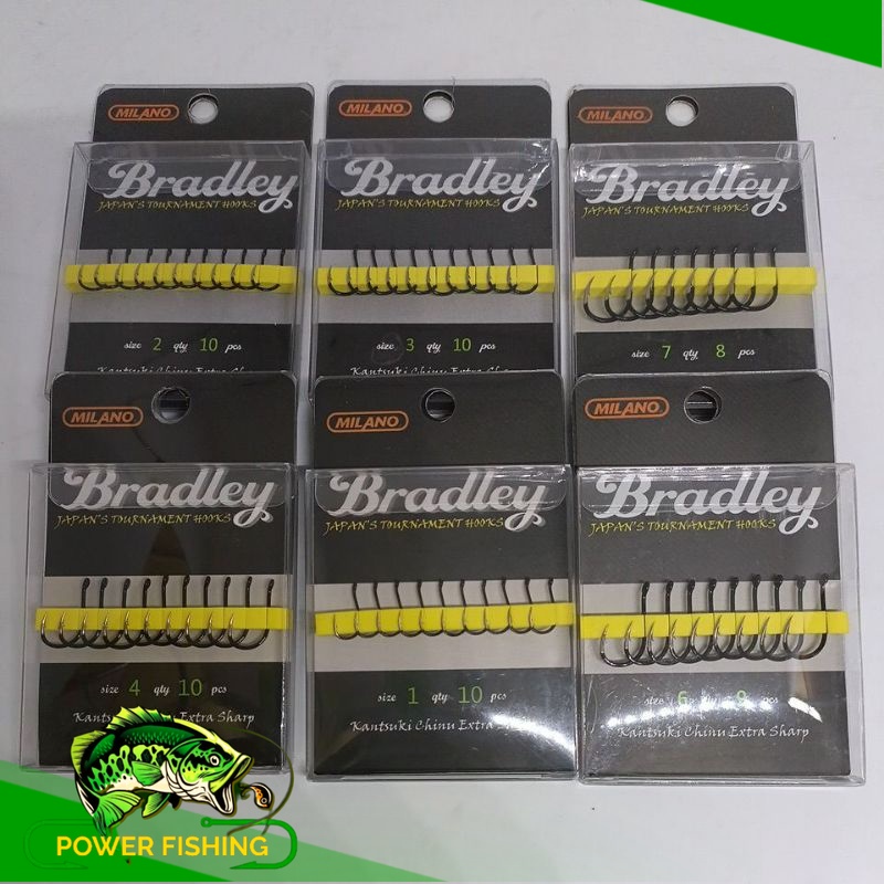 Kail MILANO BRADLEY - Kail pancing Bradley - kail pancing kuat tidak mudah patah
