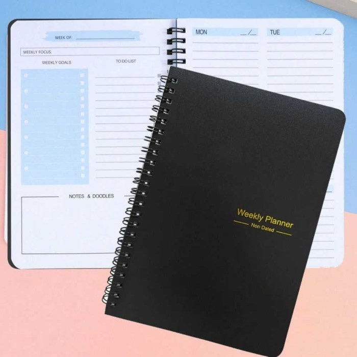 

THFS Buku Catatan Mingguan Weekly Planner Note 52 Sheets Q046