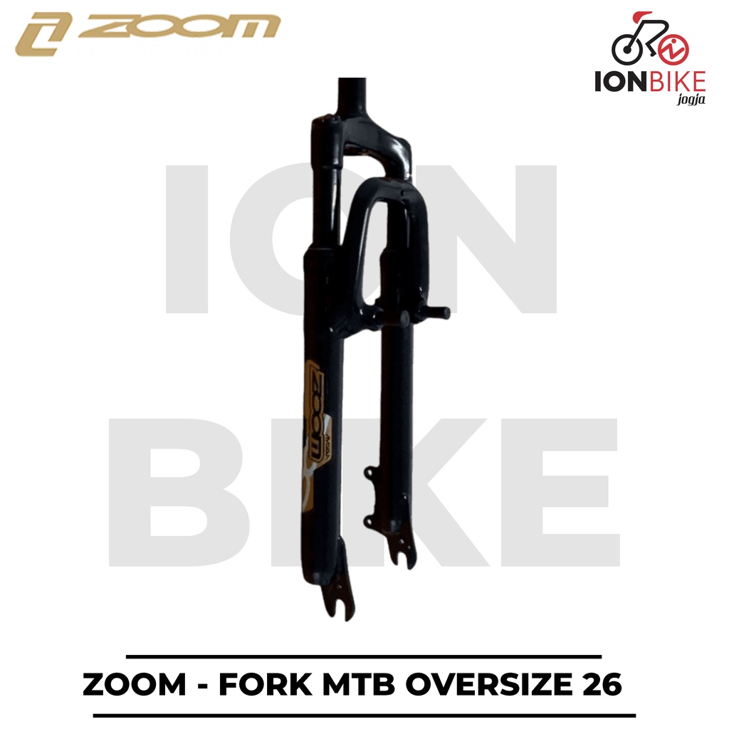 Fork 26 Zoom Travel 60 Vbrake Discbrake Oversize Sepeda MTB Gunung OS Awet Empuk Murah Awet T60 V Br