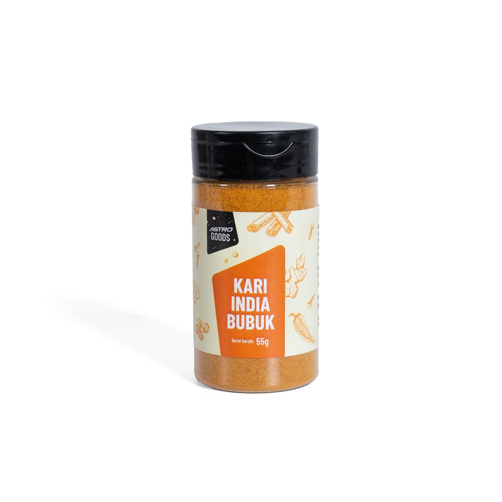 

Astro Goods - indian Curry Powder 55gr / Kari India Bubuk