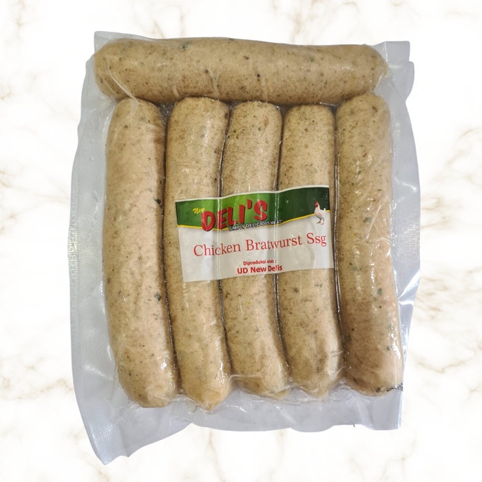 

Sosis Bratwurst Ayam - Chicken Bratwurst Sausage Delis