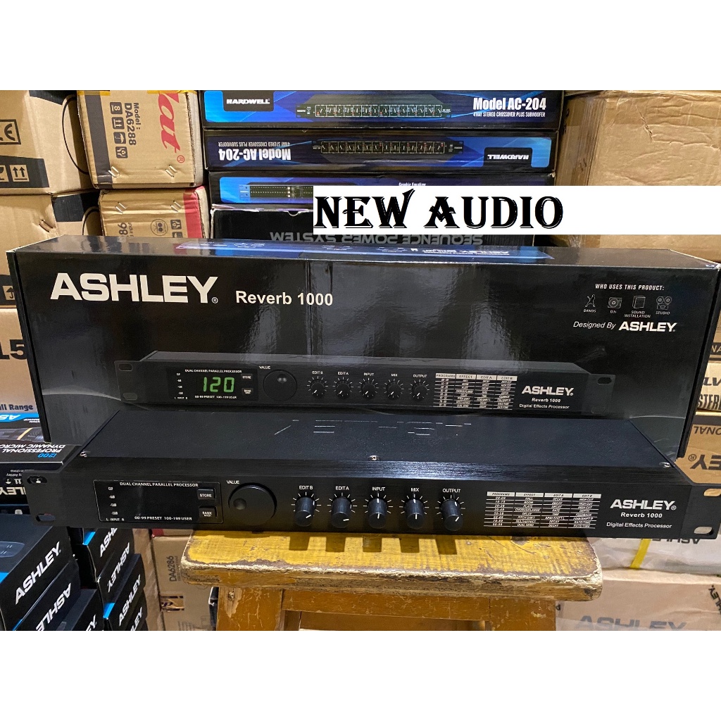 Effect Vokal Ashley Reverb 1000 Original