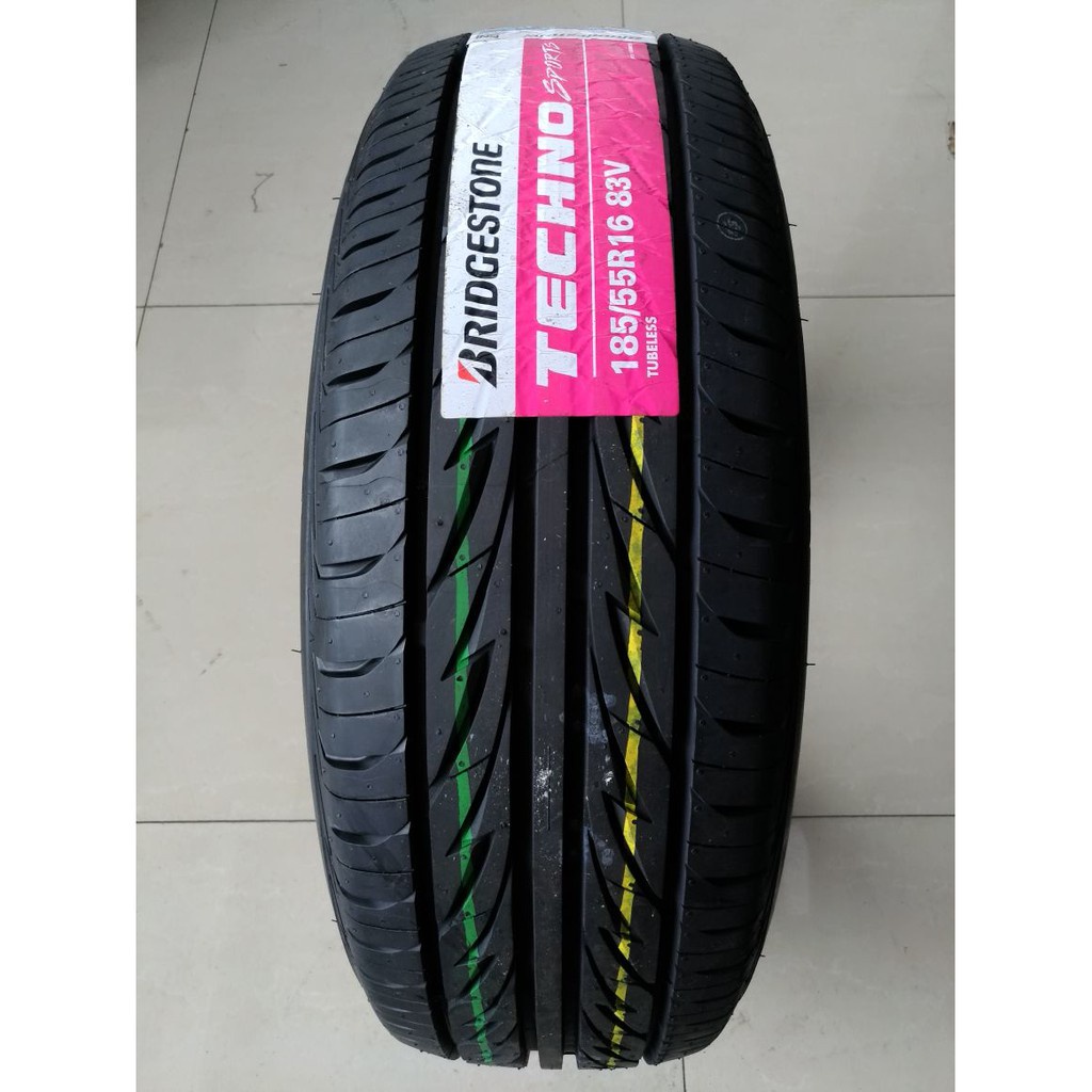 PROMO 185/55 R16 Ban Bridgestone Techno Sport Mobil Jazz New RS