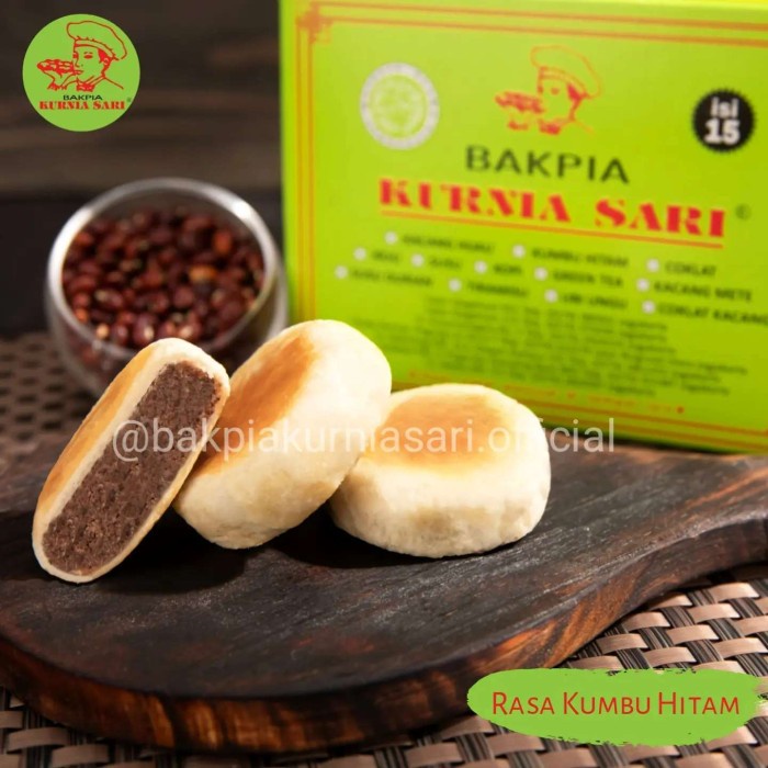 

Bakpia Kurnia Sari Kumbu Hitam Isi 15 - Bakpia Jogja Kurniasari