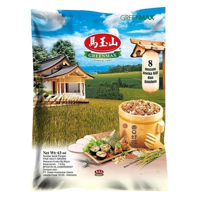 

Ready GREENMAX FINE MULTIGRAIN RICE 1.8Kg