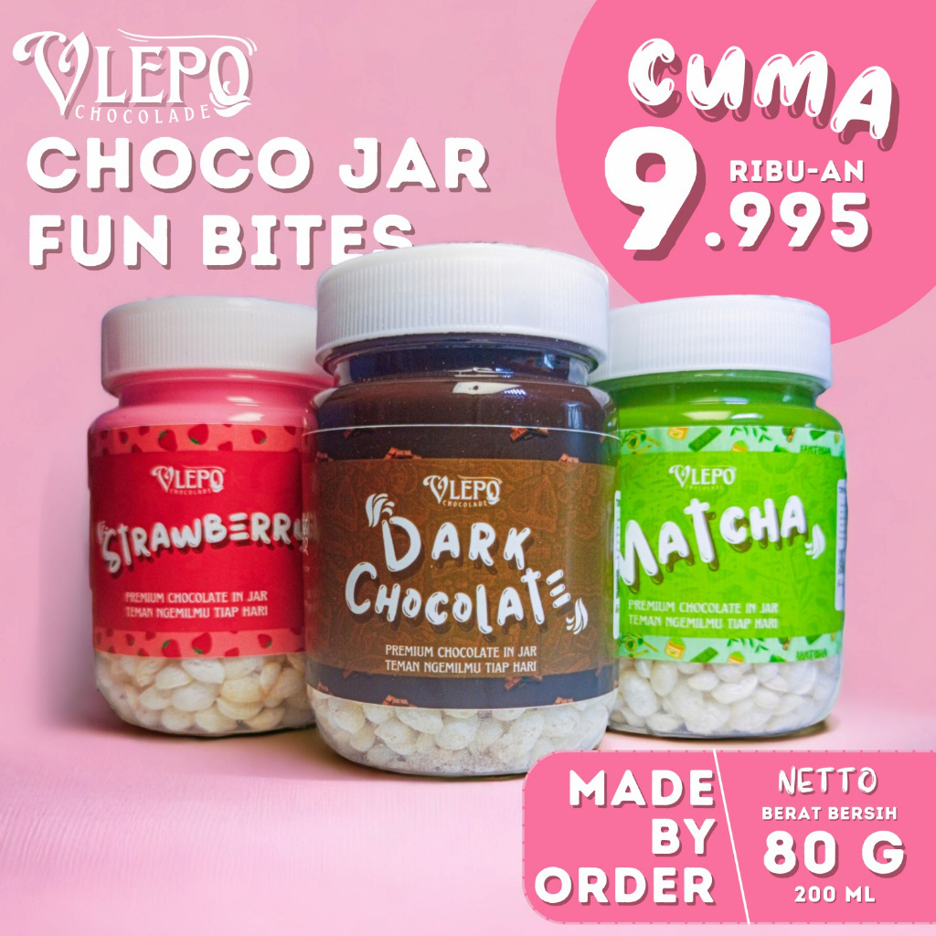 

CHOCO JAR RICE CRISPY COKLAT LUMER Vlepo Chocolade Cokelat Lumer Crunchy Cemilan Coklat Lumer Chocolate in Jar Camilan Sereal Coklat Jajanan Viral Makanan Ringan Cemilan Manis Choco Crunchy