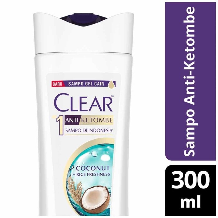 Shampo Clear Botol 300ML / Clear Shampo