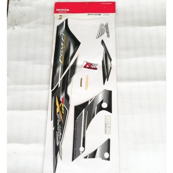 grafik graphic grapik sticer stiker sticker striping body bodi original ori honda supra x 125 r 125r