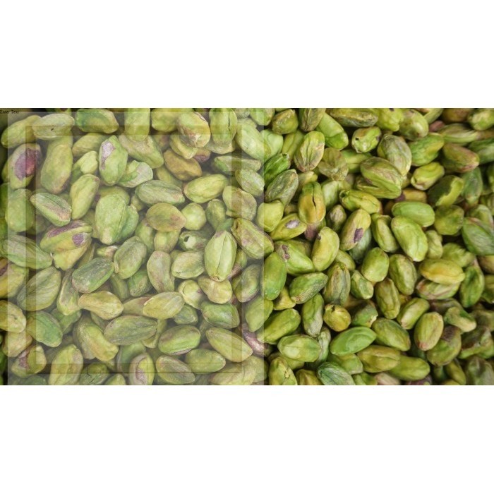 

250gr | Pistachio Roasted Without Shell + Skinless USA - Unsalted Lh