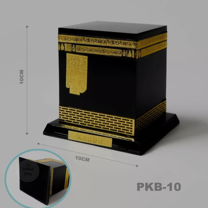 ✔Girya.Syo✔ - READY Kabah Hiasan Meja Biblo 10x12 Pajangan Miniatur - Hitam