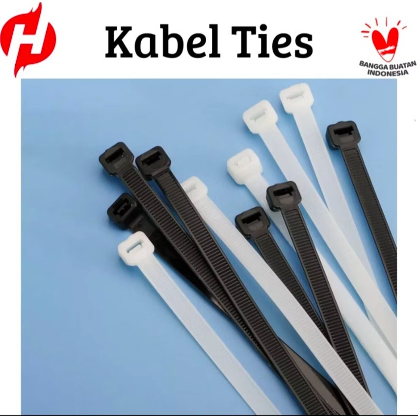 

KABEL TIES KREK NILON HITAM/PUTIH SERBAGUNA