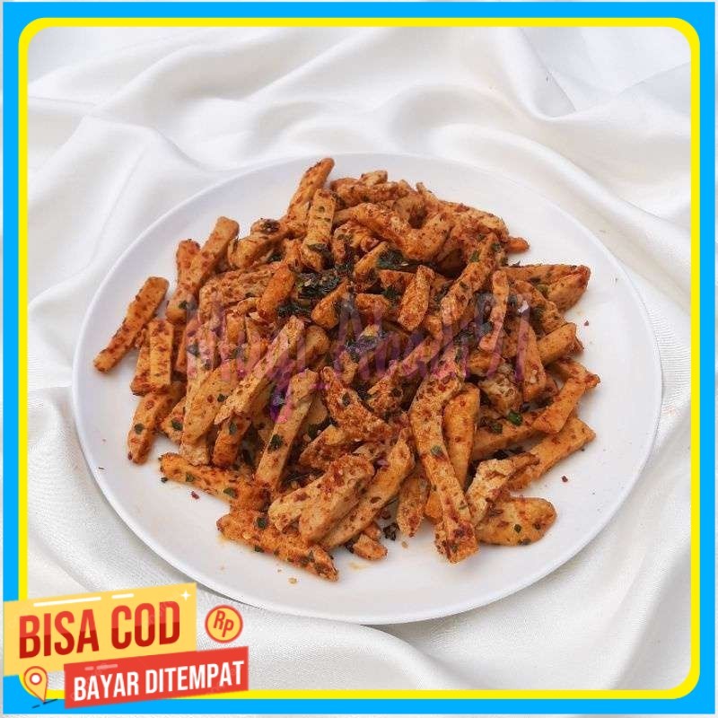 

1kg basreng stik viral pedas daun jeruk