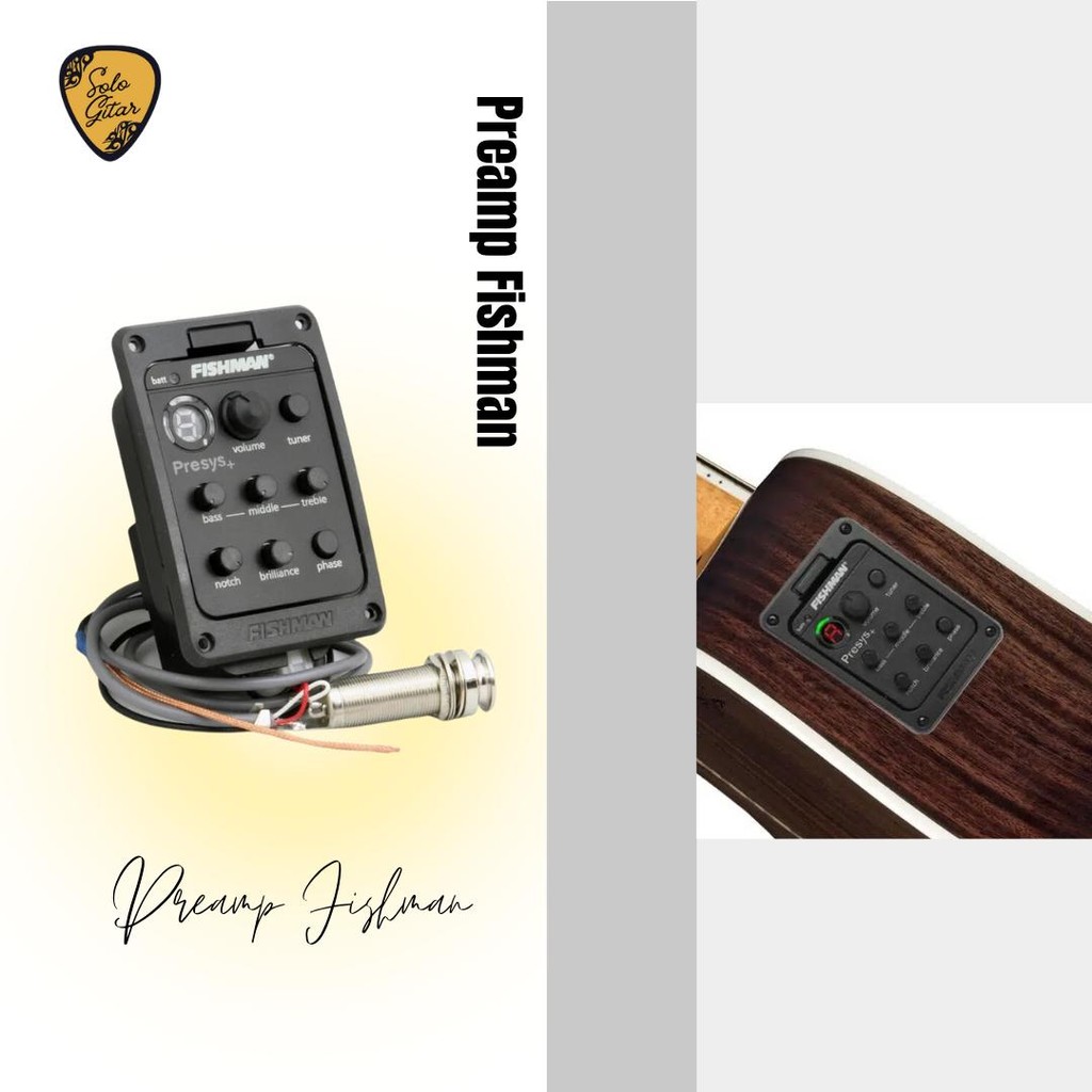 PREAMP FISHMAN EQ BLEND ORIGINAL AKUSTIK/EQ FISHMAN BLEND