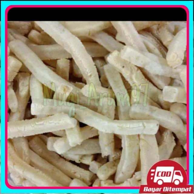 

Krupuk tahu stik & kotak 1 KILOGRAM
