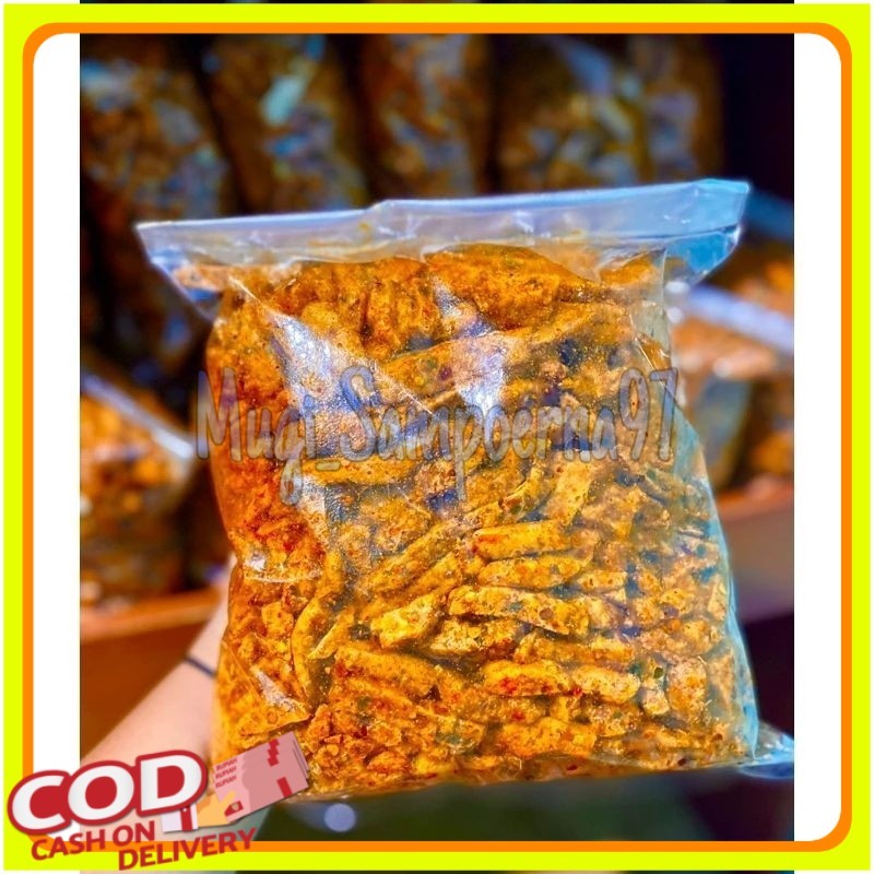 

1kg basreng stik viral pedas daun jeruk