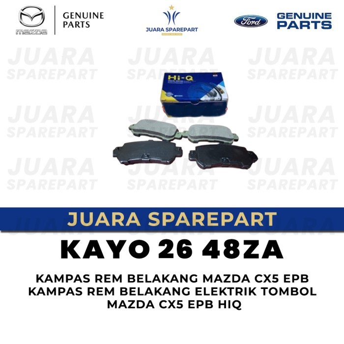Kampas Rem Belakang Mazda CX5 EPB Kampas Rem Belakang Elektrik Tombol Mazda CX5 EPB HIQ