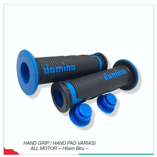 Hand Grip / Hand Pad Variasi All Motor -- Hitam Biru --
