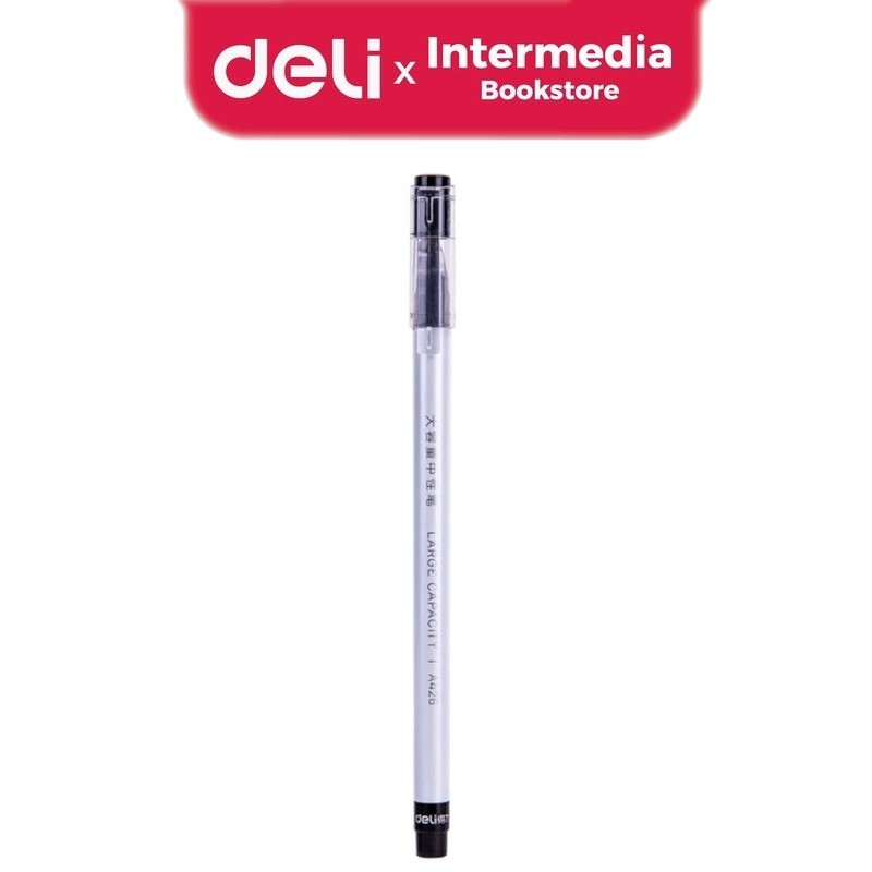 

Deli A426 Pulpen Gel 0.5mm Tinta Hitam, Menulis Lancar dan Nyaman