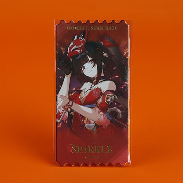 Sparkle Harmony Mini Laser Ticket - Honkai Star Rail 15cm
