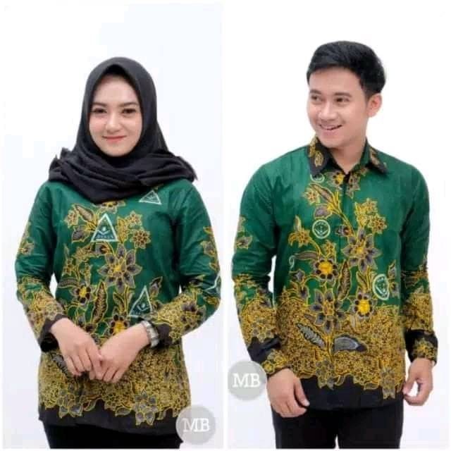 BATIK IPNU IPPNU / KEMEJA IPNU, BLOUSE IPPNU PEKALONGAN, Batik ipnu ippnu nasional, batik ipnu ippnu