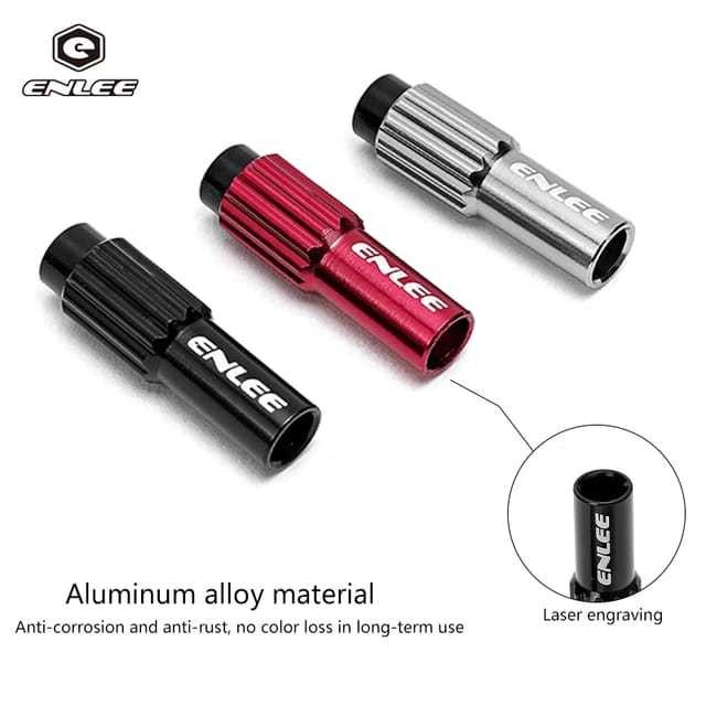 Adjuster Inline Kabel Shifter Sepeda RD FD Gigi Aluminium MTB Road Bike Smooth Presisi Pengaturan