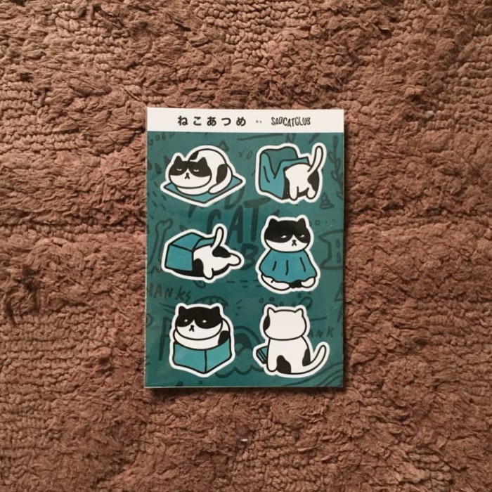 

Mall -martstrong247.id~[PROMO TERLARIS] Neko Atsume Sticker Set