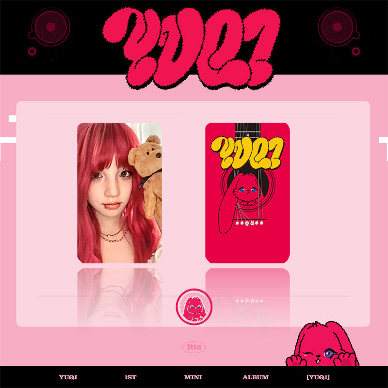 

8Pcs/Set KPOP (G)I-DLE Postcard YUQI Personal Mini Album YUQ1 Photocards Double-Sided Lomo Cards Fans Collection Gift