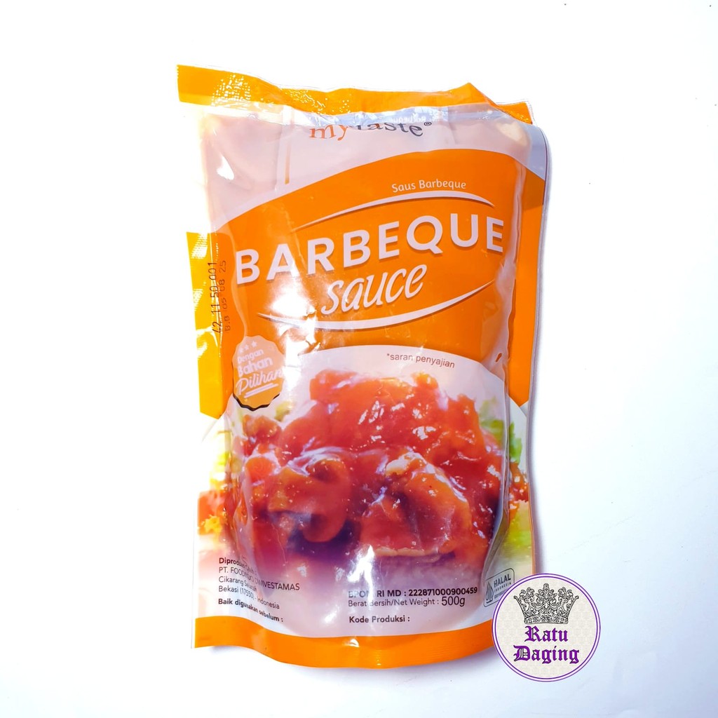 

Mytaste Saus BBQ Sauce Steak Barbeque 500gr