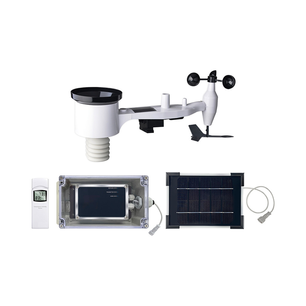 4G weather station, data upload to wunderground, SMS message, wcdma weather station, GSM weather sta