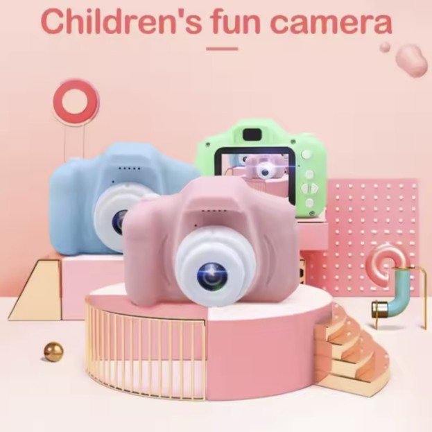 T2T SMARTCOM ~ X2 Kamera Anak Digital HD Dual Camera Kids Digital Kamera Mini Hadiah Mainan Anak