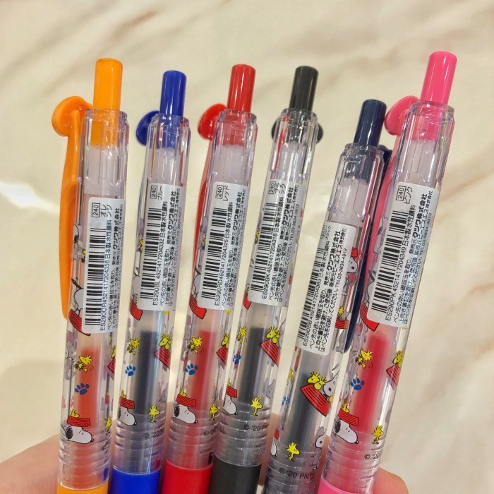 

Zebra Sarasa Snoopy Clip Head Snoopy Limited Edition - Blue Black